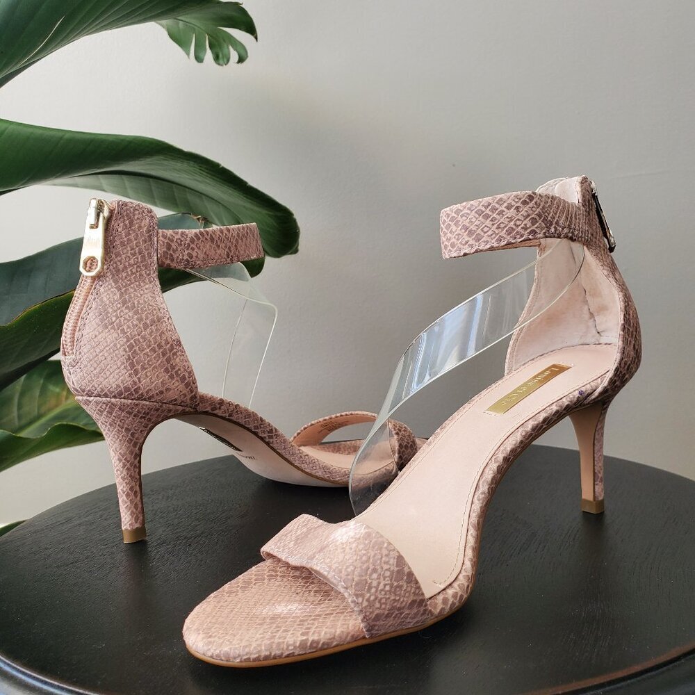 Louise ET CIE Animal print heels size 7